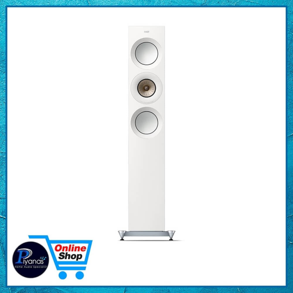 ลำโพงตั้งพื้น KEF : REFERENCE 3 META สีขาว/แชมเปญ
